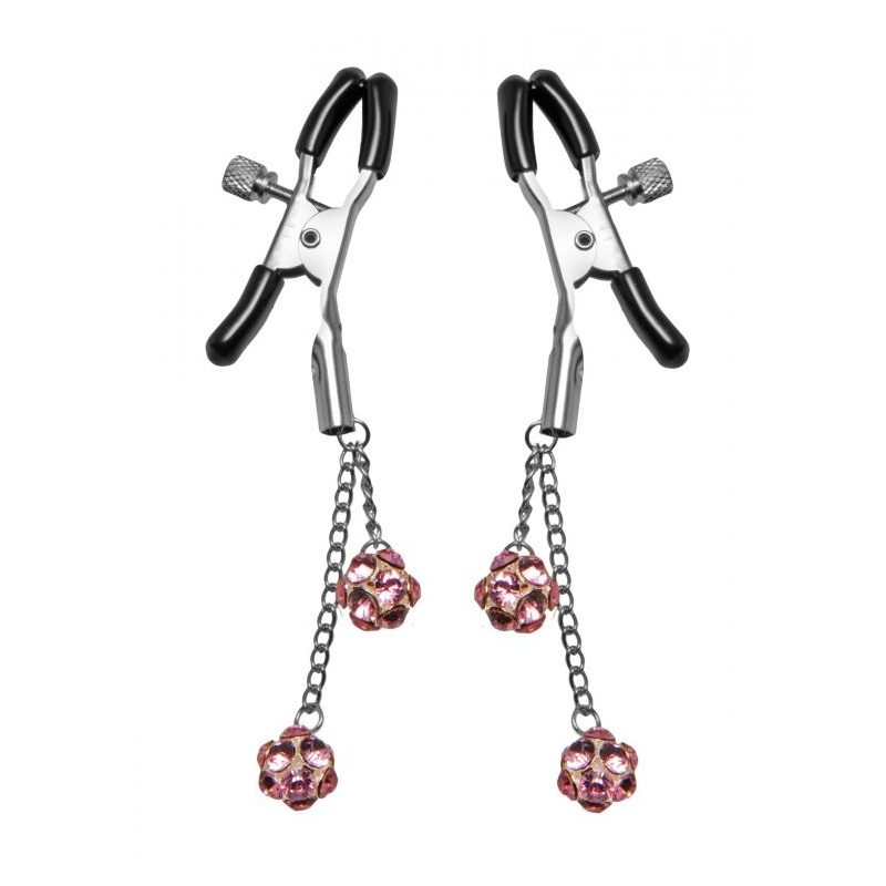 Виброзажимы для сосков Nipple Play® Nipplettes® Pink SE-2589-04-2 - California Exotic Novelties - Зажимы для сосков - Купить